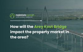 How will the Arey Ksat Bridge impact the property market in the area?