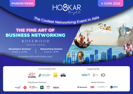 HOSKAR NIGHT PHNOM PENH 2025: CONNECTING INDUSTRY LEADERS TO EXPLORE CAMBODIA'S HOSPITALITY FUTURE.