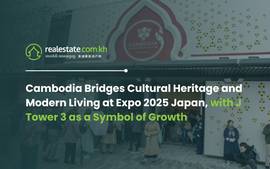 Cambodia Bridges Cultural Heritage and Modern Living at Expo 2025 Japan, with J Tower 3 as a Symbol of Growth