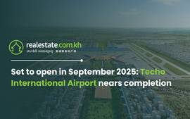 Set to open in September 2025: Techo International Airport Nears Completion