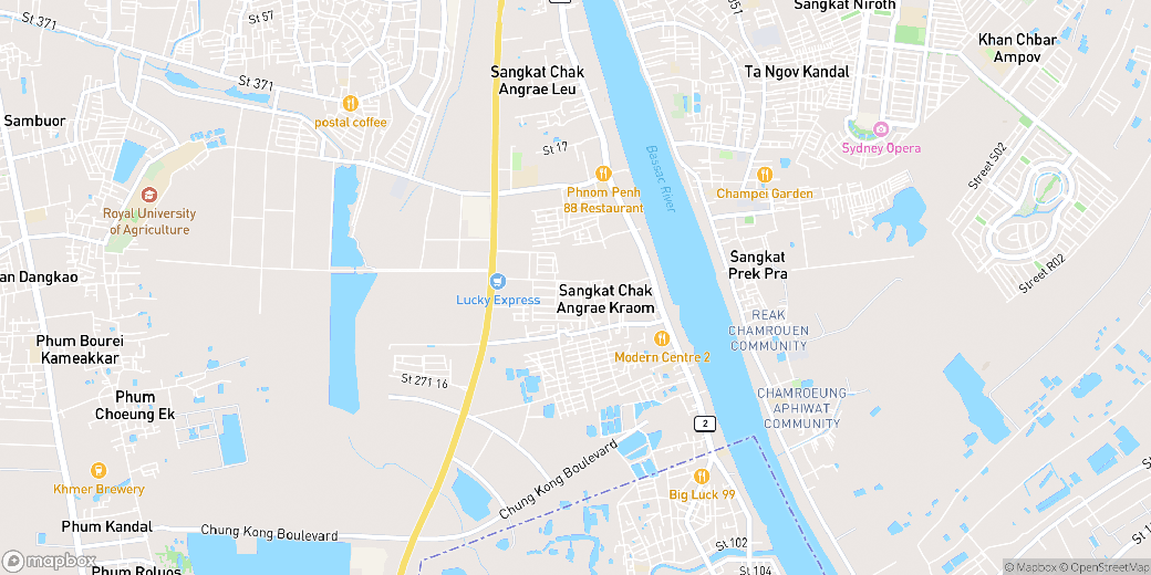 แผนที่ sen bvld 60m hun, จักอังแรกรอม, เมียนเจ็ย, พนมเปญ