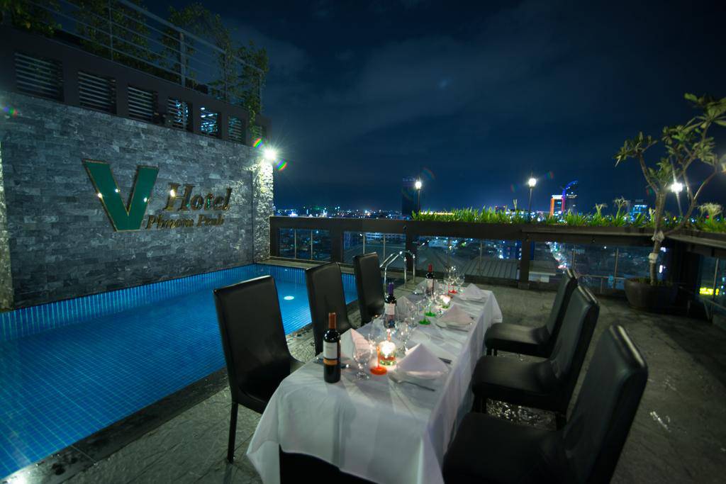 V Hotel Phnom Penh Apartment | Boeung Prolit คอนโด สำหรับเช่า ใน Boeung Prolit
