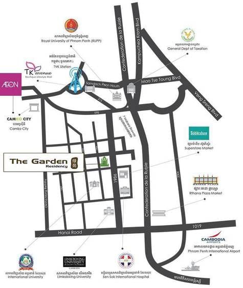 The Garden Residency | 1-2 Bedrooms Condo Na prodej