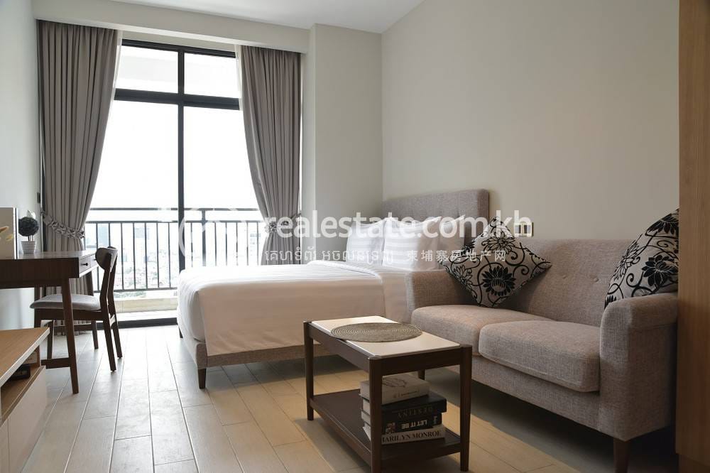 The View Serviced Residence | 26-61 sqm Living Size Апартаменты с Обслуживанием Для Аренды in Boeng Keng Kang