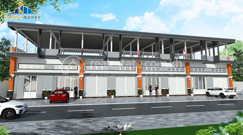 Kampu Borey II | borey សំរាប់លក់ ទំហំផ្ទះ 67 ម៉ែត្រការ៉េ នៅRussey Keo