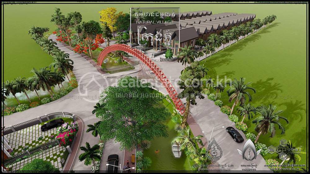 Krong Phnom Natural Village | House and lot For Sale with 3 Parking Space