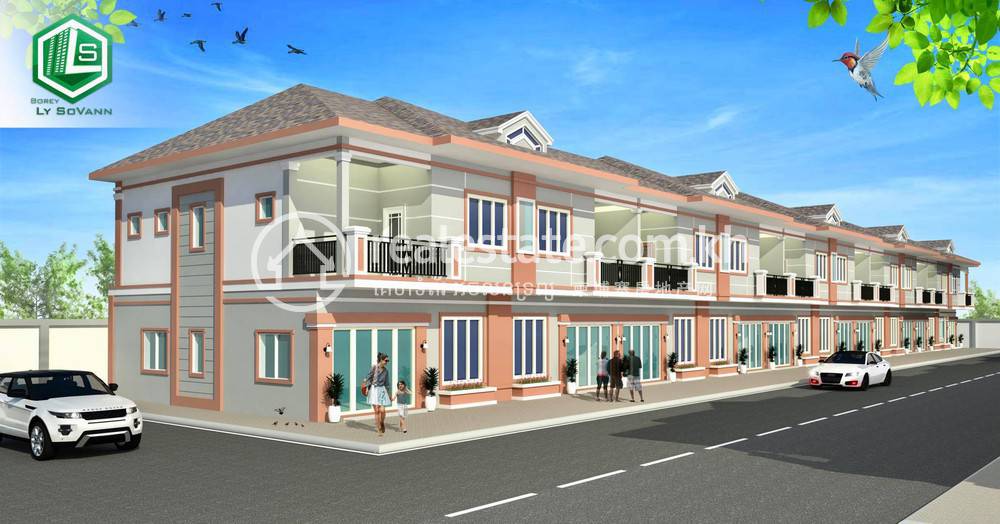 Borey Ly Sovann | 寝室3室の店舗付住宅売り物件