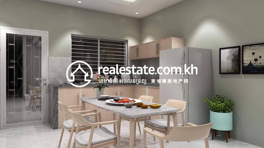 Borey Diamond Home | 駐車スペース1台付きフラットハウス売り物件