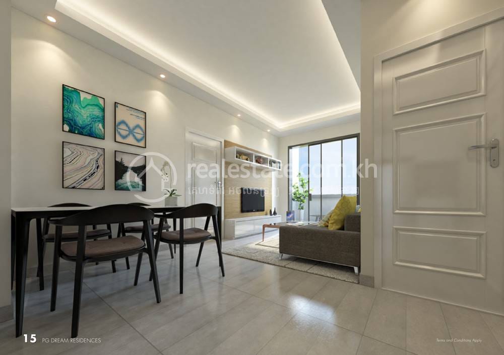 PG Dream Residences | Condo À vendre de 49-102 m² habitables à Russey Keo