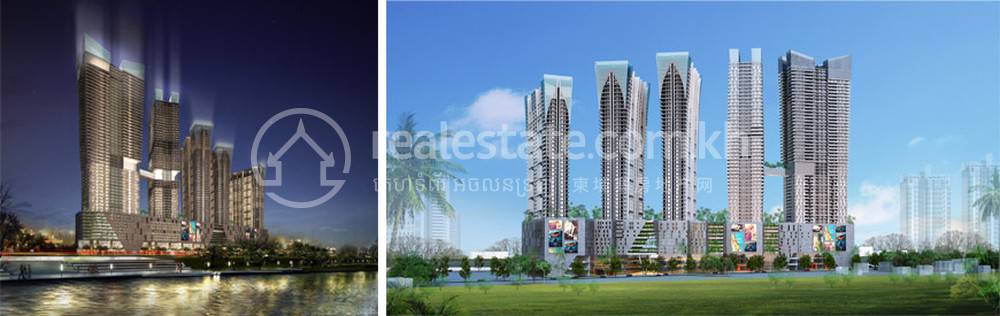 CHROY CHANGVAR RIVERSIDE | 184 sqm Living Size project Na prodej in Chroy Changvar