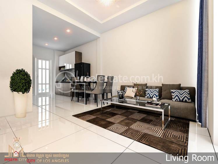 Piseth City | 81-109 sqm Living Size Рядовой дом Для Продажи in Lvea Aem