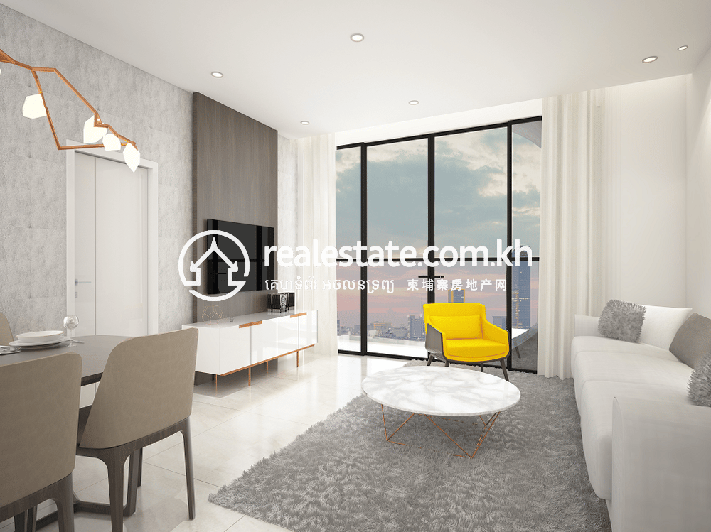 The Peninsula Private Residences | Chroy Changvar에 있는 전용면적 42-162㎡ 콘도 매매