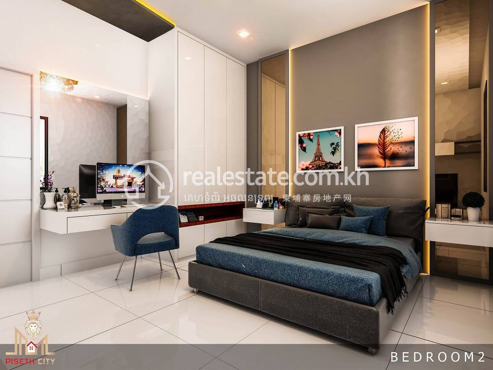 Piseth City | 81-109 sqm Living Size Shophouse For Sale in Lvea Aem