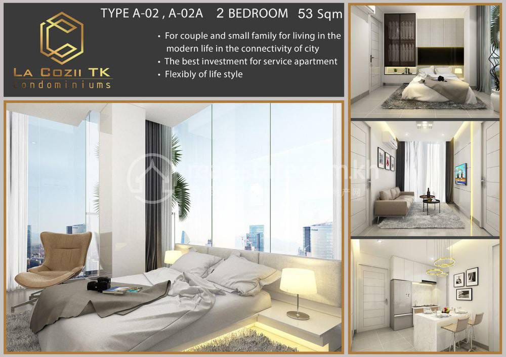 La Cozii TK Condominium | ខុនដូ តម្លៃ $122,430