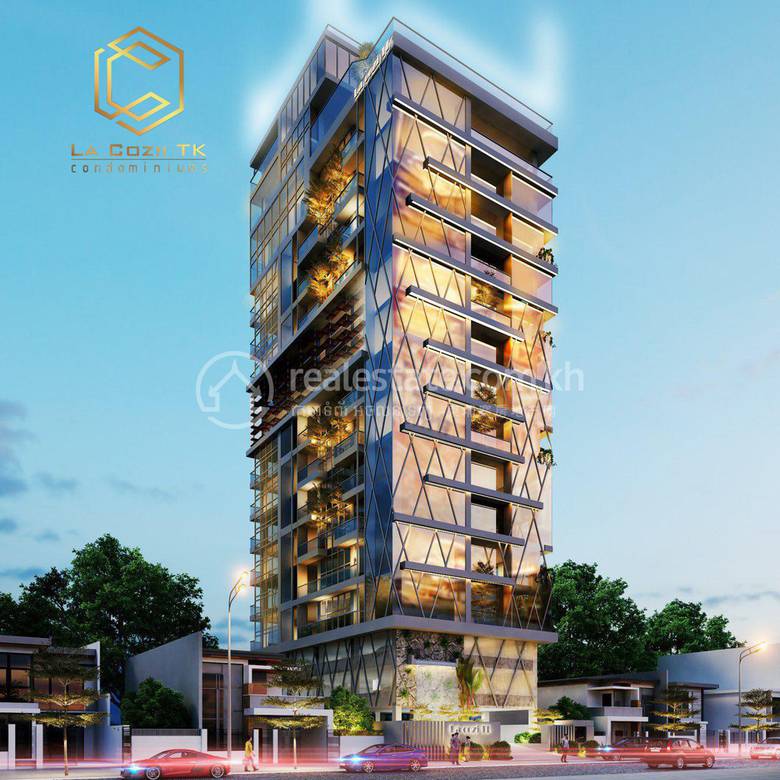 La Cozii TK Condominium | Condo À vendre à Toul Kork $166,320
