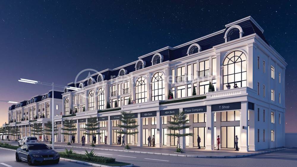 Borey Lorn City Lotussana | $388,000 店屋