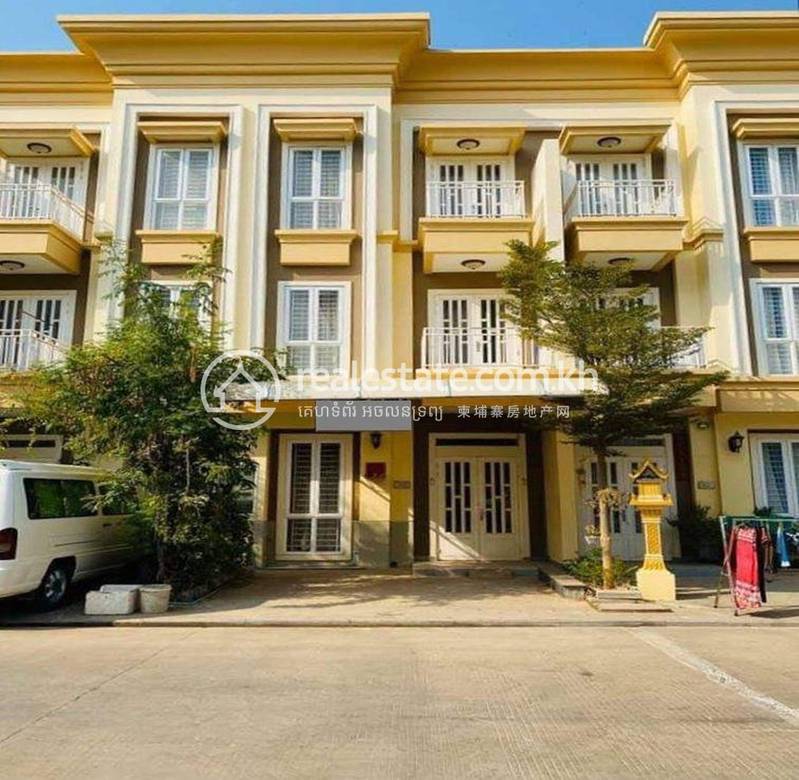 55 sqm Living Size borey For Sale in Chroy Changvar