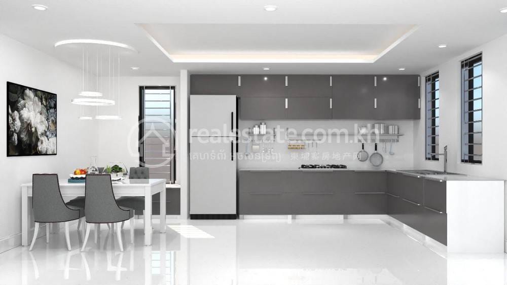 Borey CT Villa | Preaek Kampues borey For Sale in Preaek Kampues