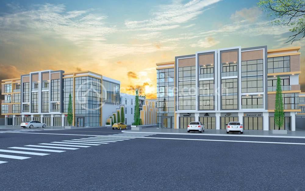 Borey ChanCastle | 189-288 sqm Living Size Shophouse Na prodej in Dangkao