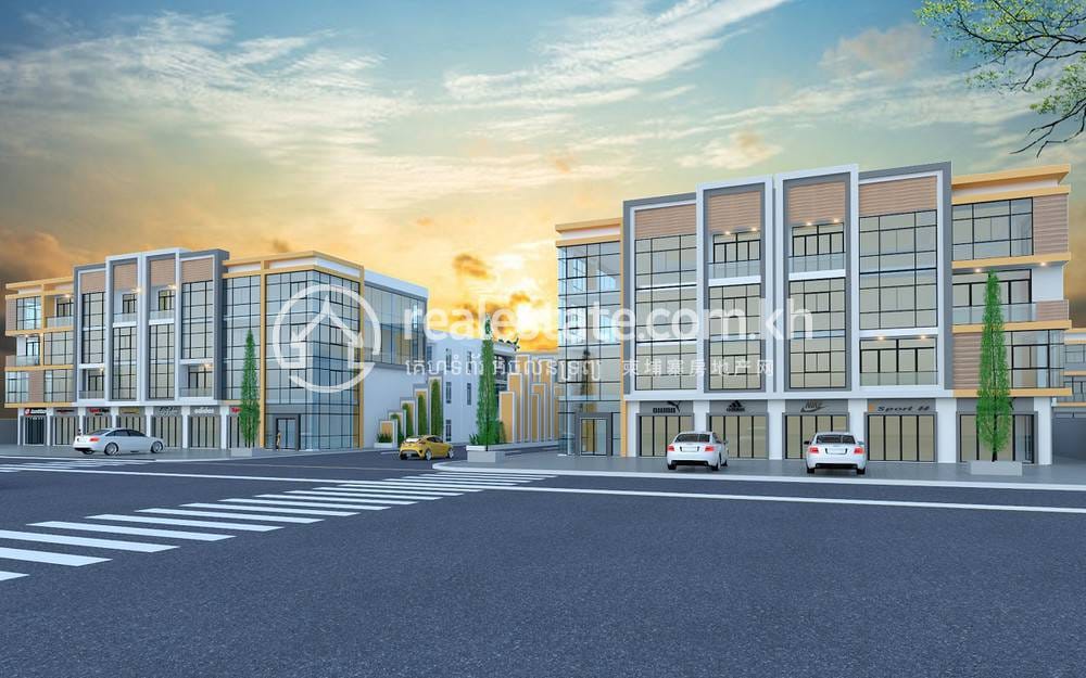 Borey ChanCastle | 189-288 sqm Living Size Shophouse Na prodej in Dangkao