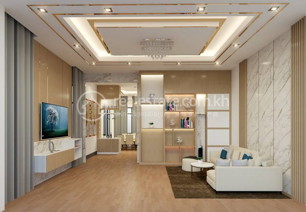 Borey ChanCastle | 189-288 sqm Living Size Dvojvila Na prodej in Dangkao