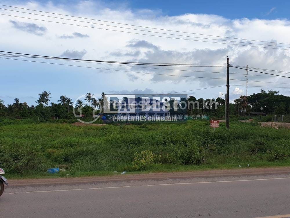 Kampot8,500平方米使用面积土地For Sale & Rent