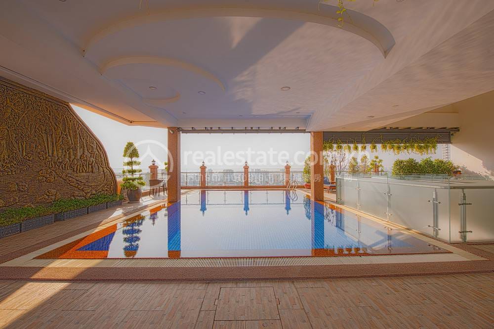 Queen Mansion Apartment | Condo K pronájmu in Toul Tum Poung 1, Chamkarmon, Phnom Penh