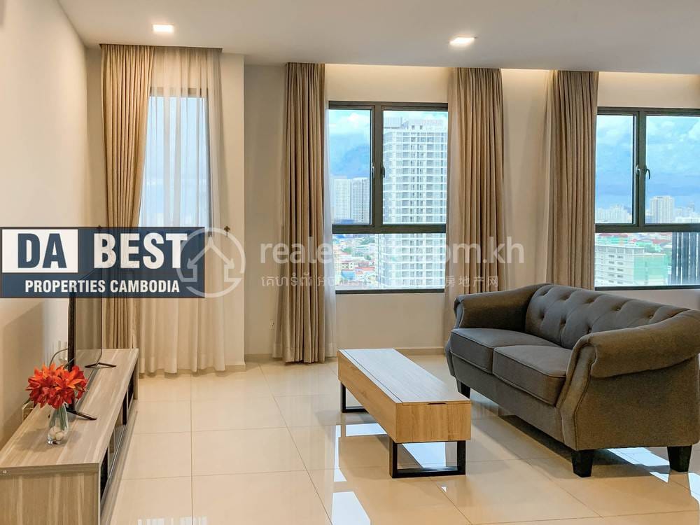 Apartmán K pronájmu in CAMBODIA CO LTD PROPERTIES DABEST PROPERTIES, Boeung Kak 2, Toul Kork, Phnom Penh