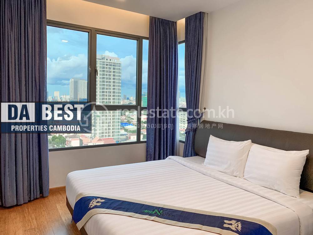 Apartmán K pronájmu in CAMBODIA CO LTD PROPERTIES DABEST PROPERTIES, Boeung Kak 2, Toul Kork, Phnom Penh