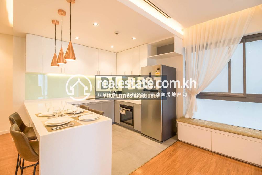 Апартаменты с Обслуживанием Для Аренды in Properties Dabest, Тул Том Пунг 1, Чамкармон, Пномпень