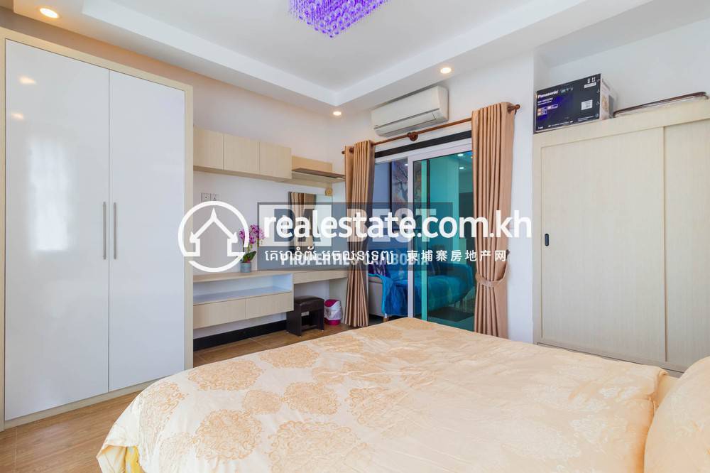 Апартаменты с Обслуживанием Для Аренды in Properties Dabest, Тул Том Пунг 1, Чамкармон, Пномпень