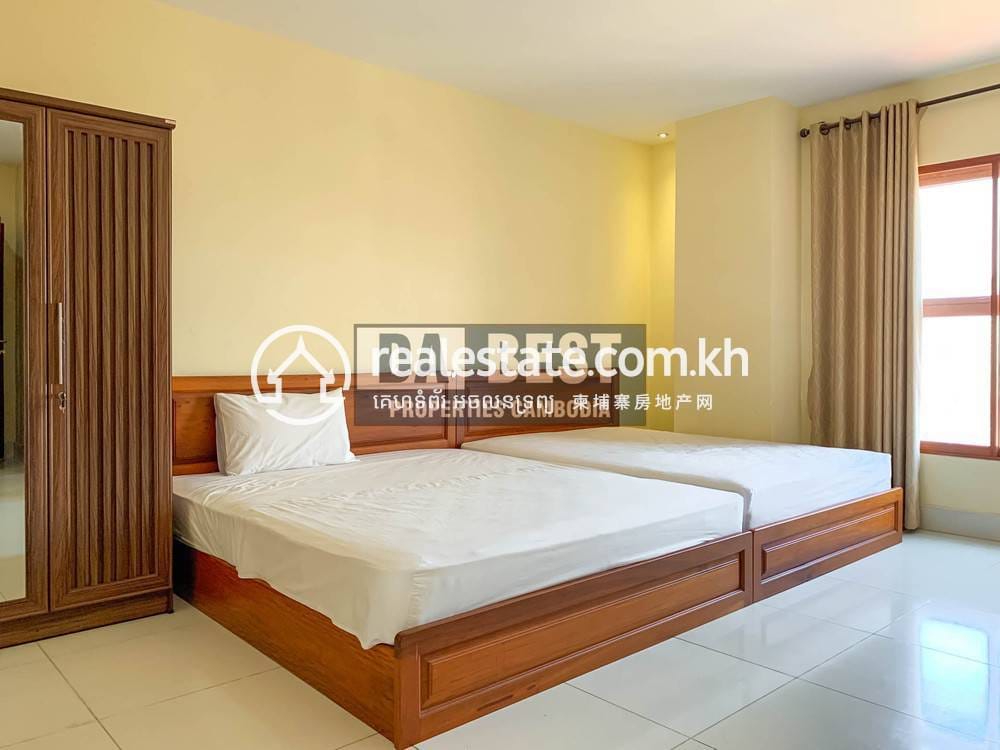 เซอร์วิสอพาร์ทเม้นท์ สำหรับเช่า ใน Boeng Keng Kang $1,100