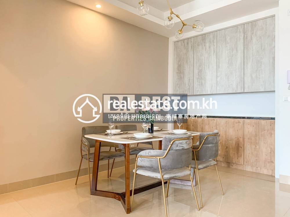Russey Keo에 있는 서비스드 아파트 임대 $1,300