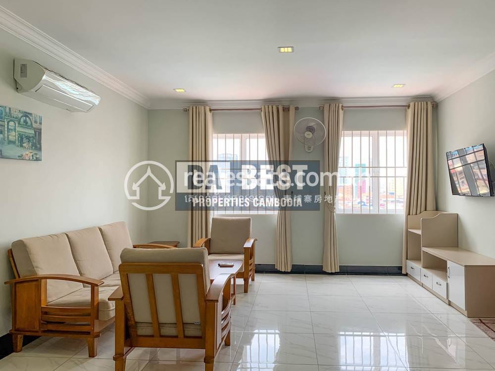 អាផាតមិន សំរាប់ជួល មានកន្លែងចតរថយន្ត 1
