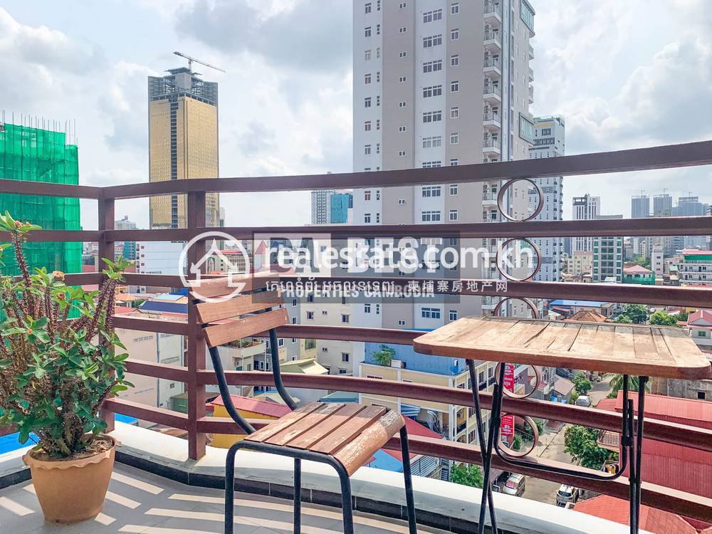 Apartmán se službami K pronájmu in Properties Dabest, BKK 3, Boeng Keng Kang, Phnom Penh