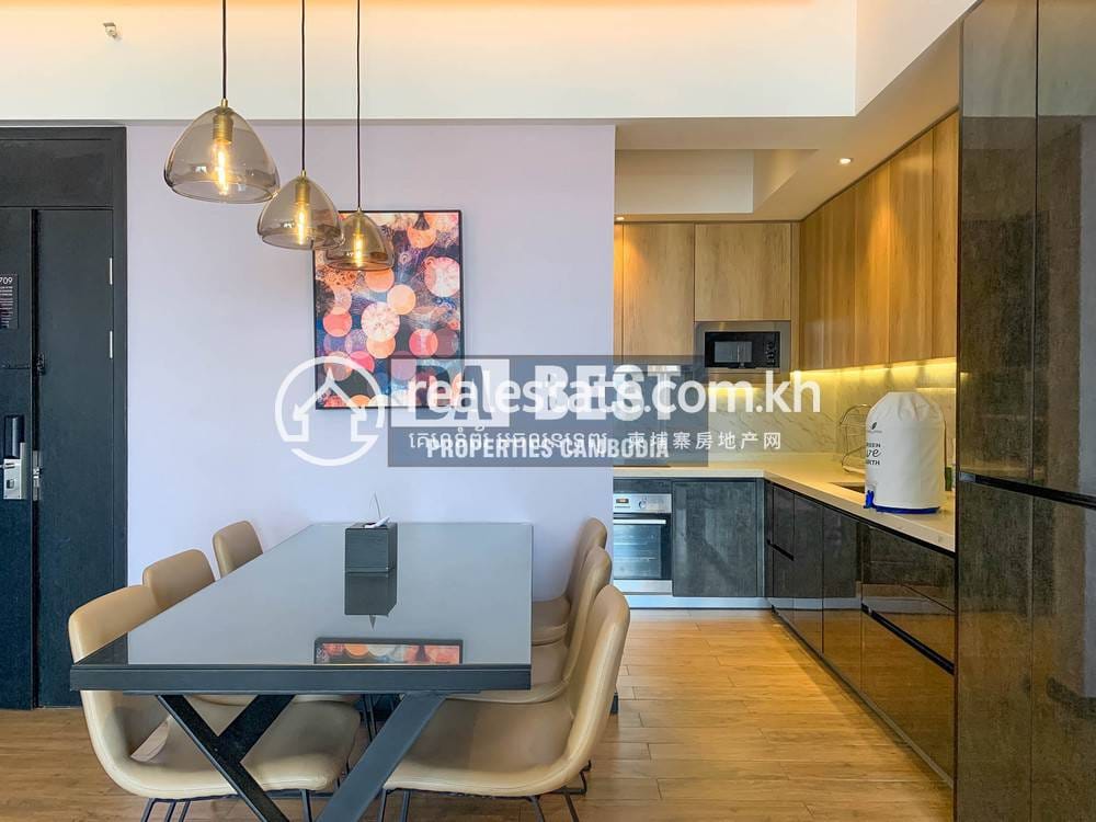 เซอร์วิสอพาร์ทเม้นท์ สำหรับเช่า ใน Chamkarmon $3,500