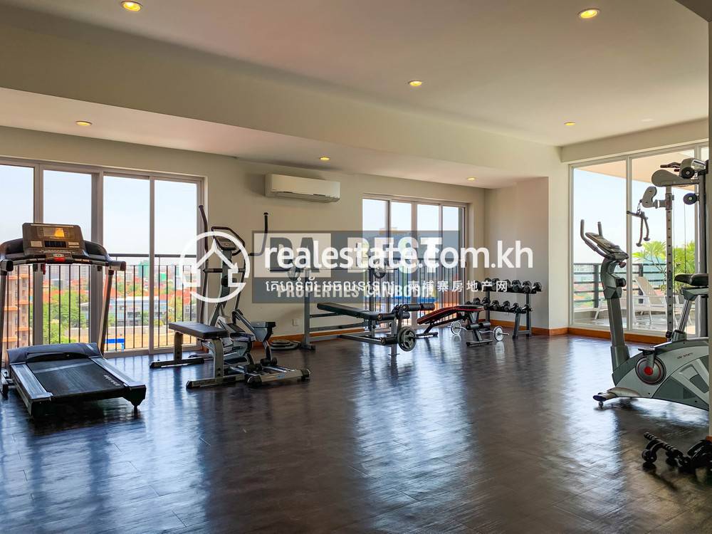 เซอร์วิสอพาร์ทเม้นท์ สำหรับเช่า ใน Toul Kork $900