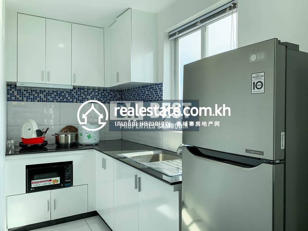 Condo K pronájmu in Boeng Keng Kang $1,060