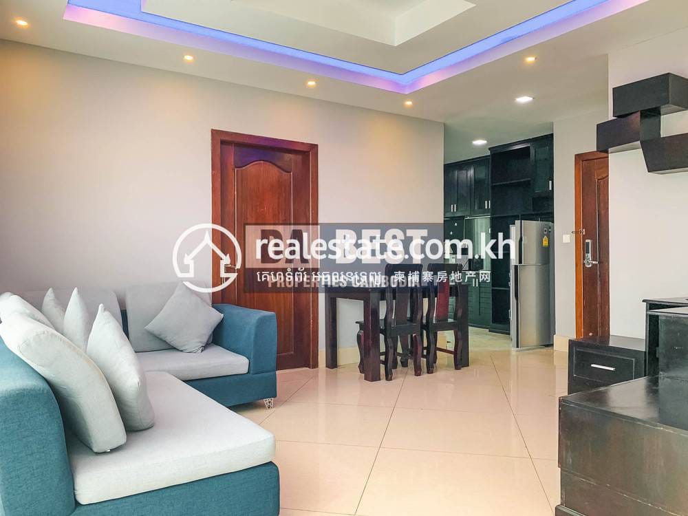 公寓出租，位于, 万景岗3分区（BKK3), 波哥堪, 金边