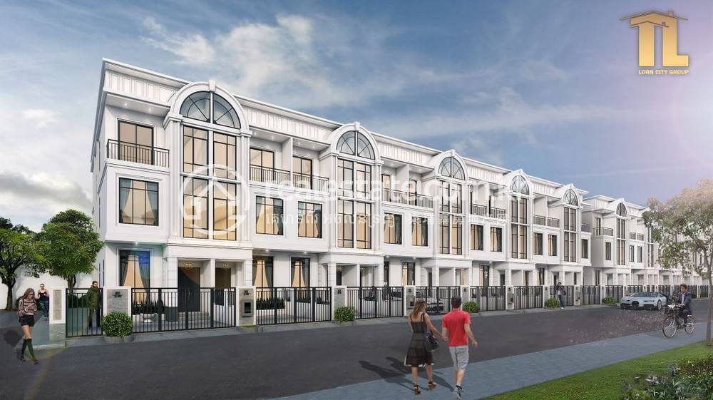 Chaom Chau 2, Por Sen Chey, Phnom Penhの連棟住宅売り物件
