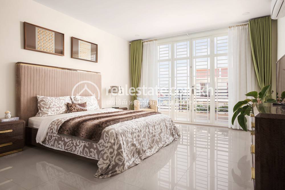 Borey Sieng Hong | Shophouse For Sale in Trapeang Kong, Samraong Tong, Kampong Speu
