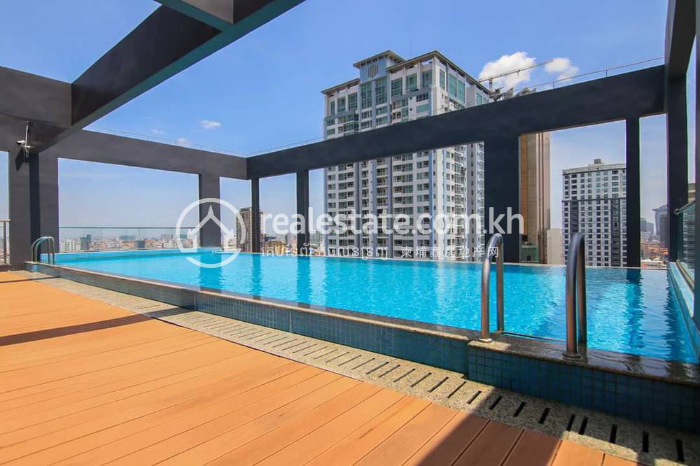服务式公寓出租，位于万景岗1分区（BKK1), 波哥堪, 金边