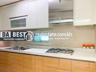 Apartment For Rent in CO LTD PROPERTIES PHNOM PENH OFFICE DABEST PROPERTIES CAMBODIA, BKK 1, Boeng Keng Kang, Phnom Penh