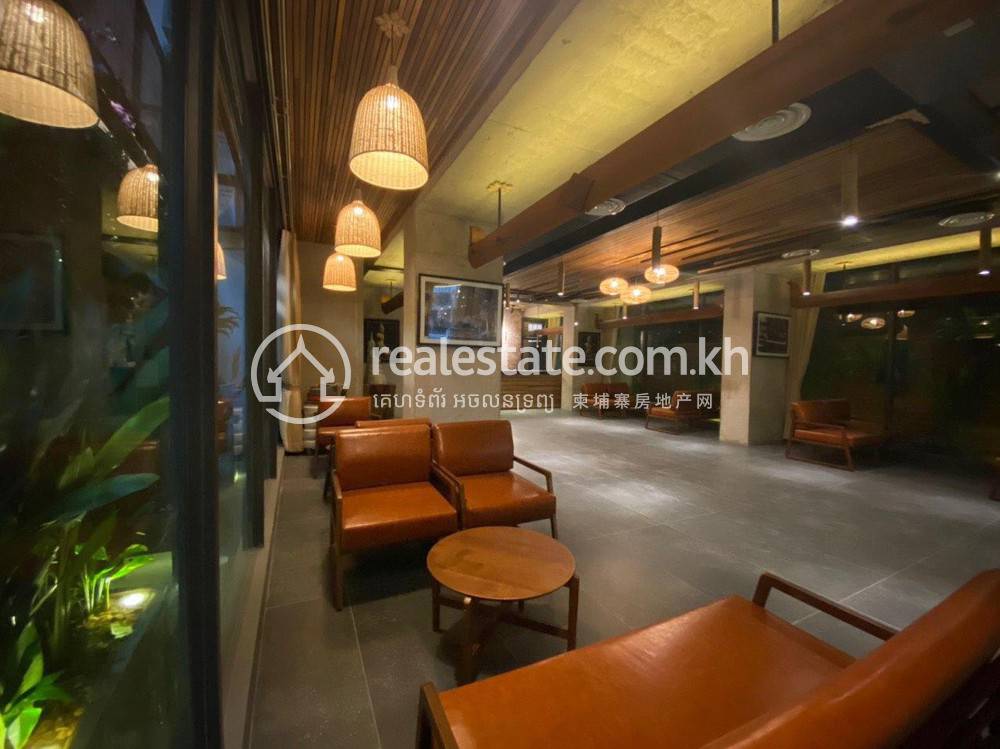 សណ្ឋាគារ សំរាប់ជួល មានកន្លែងចតរថយន្ត 20