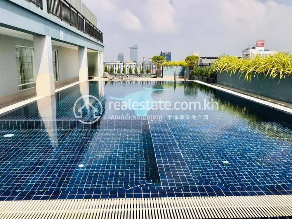 อพาร์ทเม้นท์ สำหรับเช่า ใน Daun Penh $700