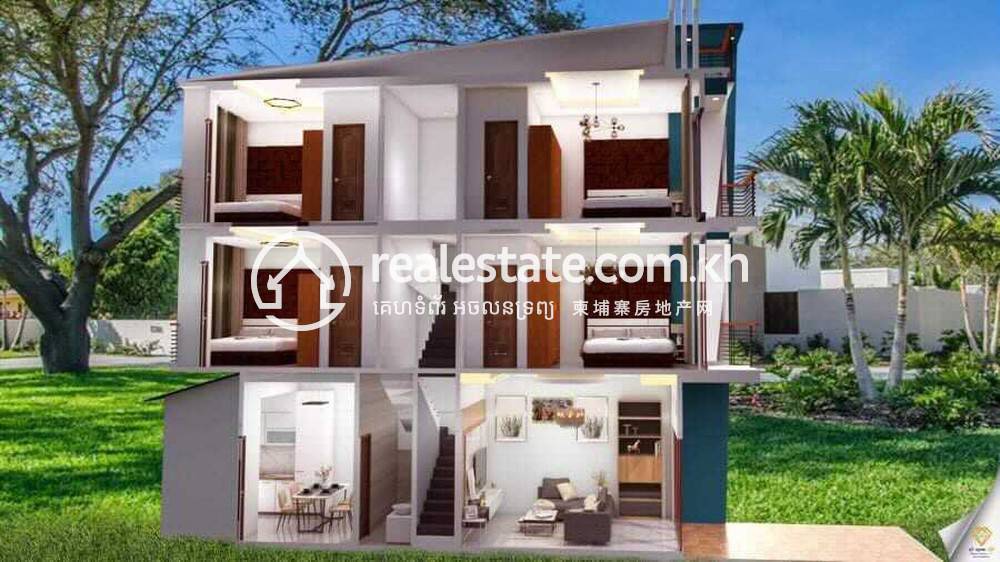Borey Sokea City | Řadový dům Na prodej in Siem Reap Na dotaz