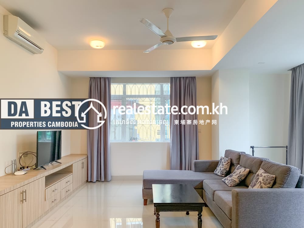 Apartment For Rent in Tonle Bassac, Chamkarmon, Phnom Penh
