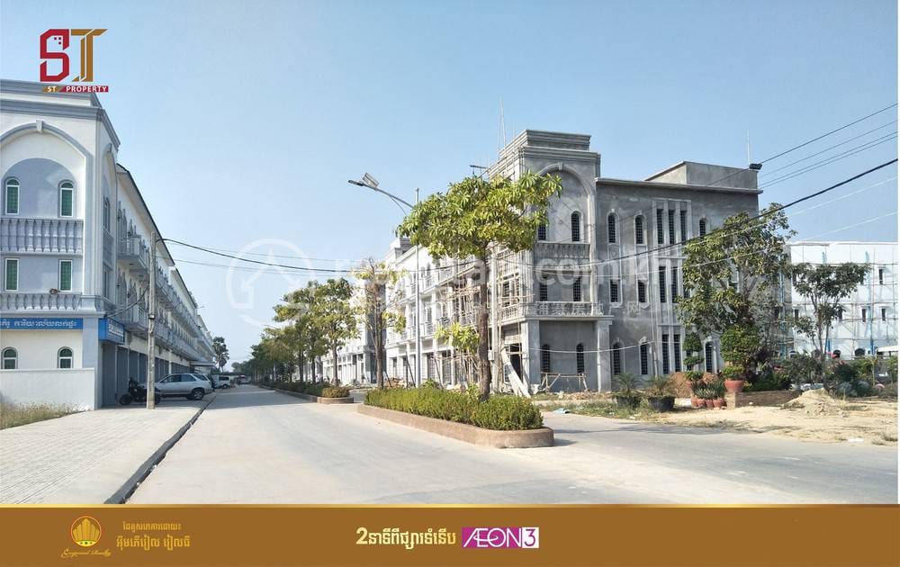 Borey ST |, Cheung Aek구역, 당까오, 프놈펜에 있는 상가주택 매매