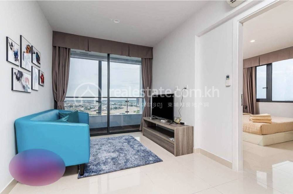 服务式公寓出租，位于万景岗1分区（BKK1), 波哥堪, 金边