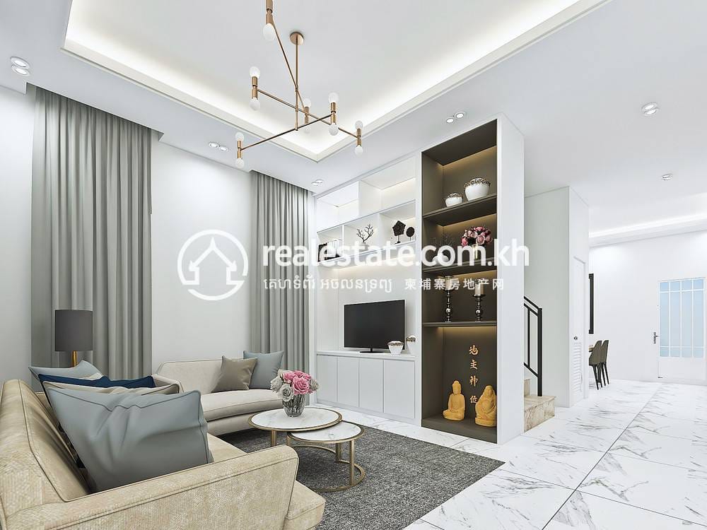 Borey Lorn City Lotussana | Link House For Sale in Chaom Chau 2, Por Sen Chey, Phnom Penh